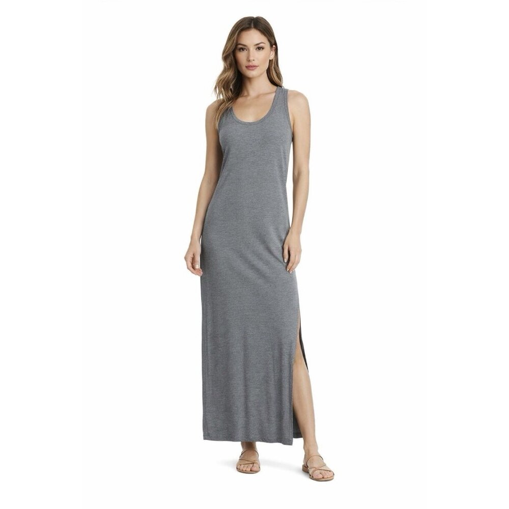 Women’s AG Adriano Goldschmied Tank Maxi Dress Blue Gray Small NEW